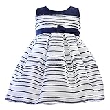 ベビードレス 016913 ワンピース 女の子 ベビー [リトルプリンセス] Little Princess ネイビーブルー 70cm