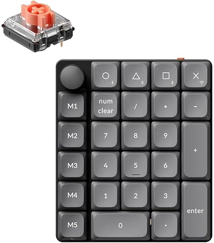 Amazon | Keychron Q0 QMK/VIA メカニカルテンキーパッド ホット