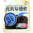 元気な佃煮 しそ昆布【北海道産細切昆布にしその風味がGood】 (20袋 x 4箱)