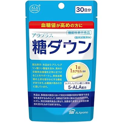 Amazon | アラプラス糖ダウン30カプセル×3個セット 30粒 (x 3) | SBI