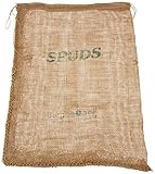 Burgon & Ball SPUDS のロゴが入った麻袋。