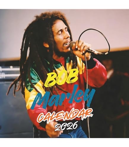 ボブ・マーリー PYRAMID社製　【輸入品】 Amazon | Pyramid International ボブ・マーリー 2025年カレンダー
