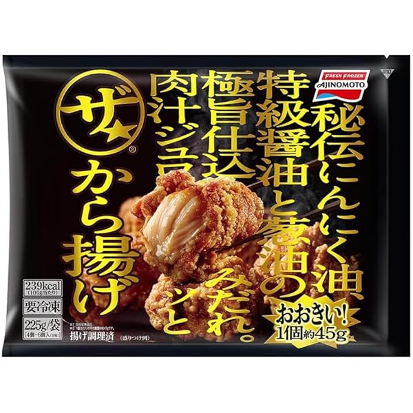 ★唐揚げ様ご確認用★ Amazon | [冷凍] 味の素 ザ☆®から揚げ 225g | Ajinomoto | 冷凍弁当 通販