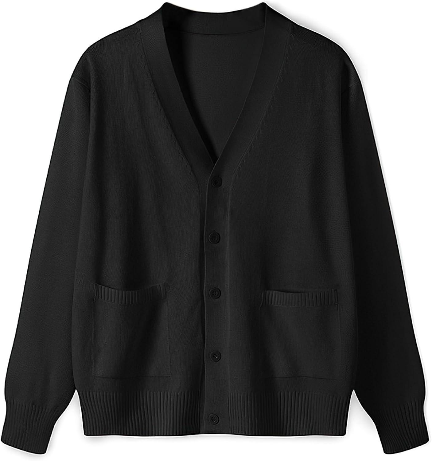 [PALAME] カーディガン ニット レディース セーター 【上品な女性を演出・体型カバー・柔らかな着心地】 Vネック トップス アウター 前開き | 長袖 ゆったり 柔らかい 暖かい 高伸縮 着痩せ 冷房対策 羽織り 通勤 通学 オフィス 日常