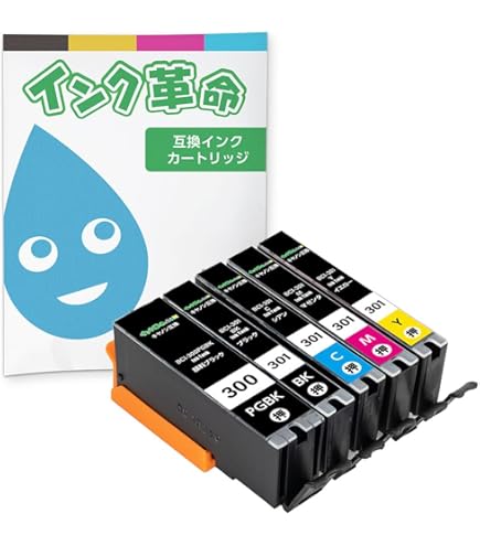 Amazon.co.jp: Canon キャノン BCI-301 (BK/C/M/Y) ＋ BCI-300 (BK