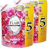 【まとめ買い】フレアフレグランス 柔軟剤 フローラル&スウィート 詰め替え 大容量 2000ml×2個