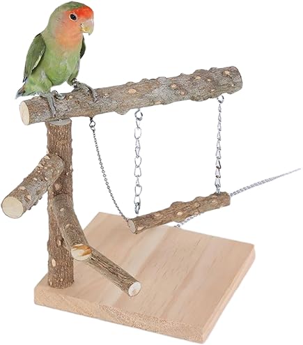 Amazon | バードアスレチック 鳥アスレチック 止まり木 パーチ