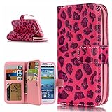 Zeebox Galaxy S3 手帳型 ケース スタンド機能 カード収納ホルダー 衝撃吸収 Samsung Galaxy S3 対応 高品質 保護カバー 生涯補償付き (ピンク #6)