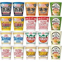 Amazon.co.jp: カップ麺 食べ比べ 20個セット カップヌードル 10種 各2