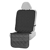 Hasiro シートカバー 車 運転席 助手席 車シート用カバー 軽 普通車に適用 座席マット 前席用 フロント 収納ポケット付き 小物入れ 3重固定 取付け 1枚セット