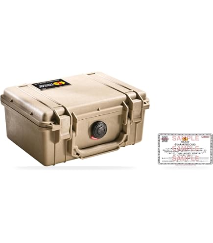 Amazon.co.jp: ペリカン 小型防水ハードケース 1170（ブラック） 1170