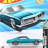 HW 2025 ＃050 1966 ビュイック リビエラ ブルーグリーン ＜New for 2025＞ [並行輸入品]