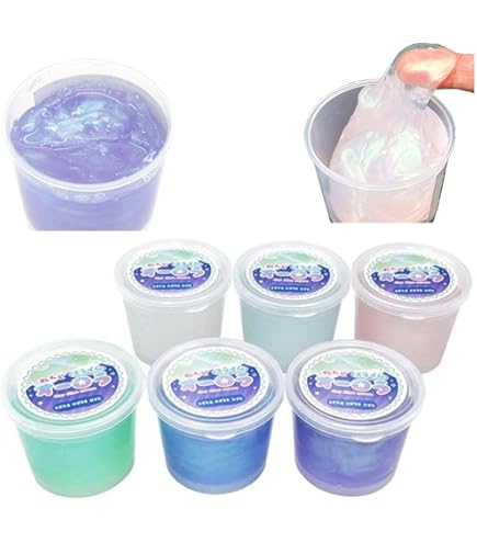 Amazon.co.jp: とろとろスライム 4色セット : おもちゃ