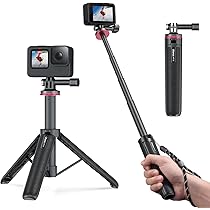 Amazon | Ulanzi MT-72 三脚 GoPro用三脚 卓上三脚 51cm延長 4段階伸縮