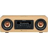 JVCケンウッド Victor EX-DM10 ミニコンポ Bluetooth ウッドコーン ハイレゾ再生 FM/AM aptX HD/aptX LL対応 ナチュラルウッド