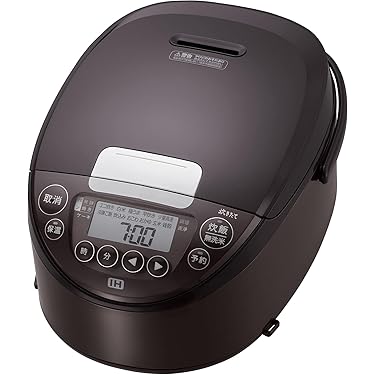 Amazonベーシック 炊飯器　5.5合 IH式 厚釜 【新品】 Amazon | 炊飯器 5.5合 IH式 厚釜 ブラック | 炊飯器