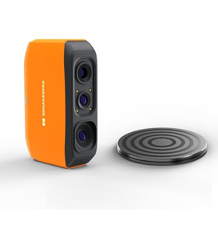 Amazon | 3DMakerpro Fox 3Dスキャナー、0.07mm精度3Dスキャナー、3D