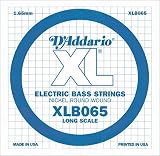 D'Addario ダダリオ ベース用バラ弦 ニッケル Long Scale .065 XLB065 【国内正規品】
