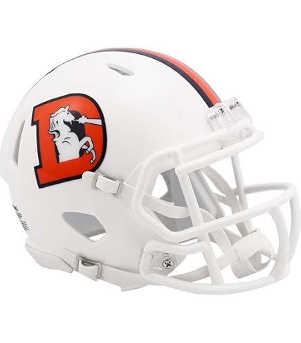 Riddell NFLデンバーブロンコスAuthenticアメフトヘルメット Amazon | デンバー・ブロンコス NFL ミニ ヘルメット【並行輸入