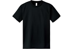 Glimmer Men’s T-Shirt, UV Protection, Sweat Absorbent, Quick-Drying, Dry Mesh T-Shirt, 4.4 oz, Large Size