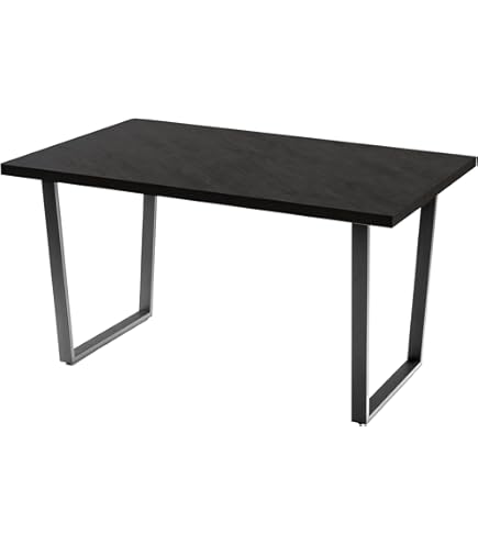 Amazon｜【グレー】OSJ ダイニングテーブル 食卓 4人用 2人用 幅140cm