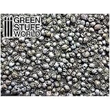 GREEN STUFF WORLD グリーンスタッフワールド 撒き散った頭蓋骨 2枚組 ミニチュア用アクセサリー GSWD-1668