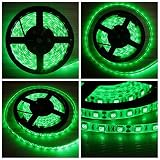 B2ocled 12V DC Flexible LED Strip Lights 16.4ft/5m LED Light Strips300 Units 5050 LEDs Waterproof Li