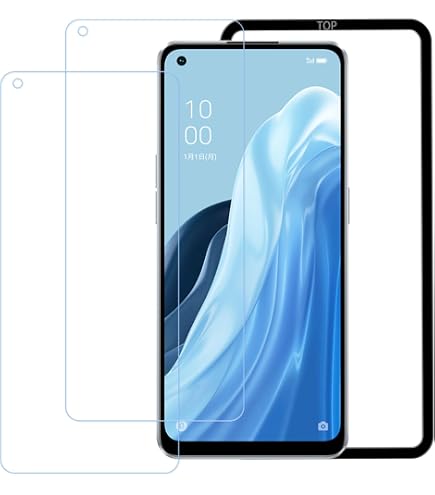 Amazon.co.jp: 対応 OPPO Reno7 A ブルーライトフィルム（2枚入り