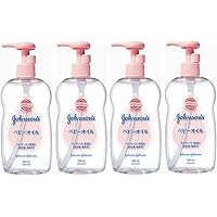 【まとめ買い】ジョンソン ベビーオイル 微香性 300mL×4個