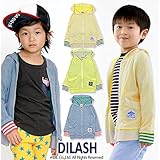 (ディラッシュ) DILASH春'16/長袖ジップアップパーカー 80 ライム