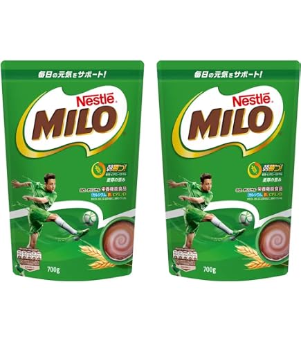 Amazon.co.jp: Nestle MILO ネスレ ミロ 大容量 700g 2個セット : 食品