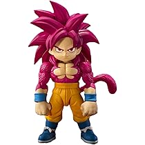 Amazon.co.jp: S.H.Figuarts スーパーサイヤ人4孫悟空(ミニ)-DAIMA