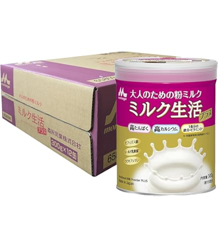 Amazon.co.jp: 森永乳業 大人のための粉ミルク ミルク生活プラス 300g
