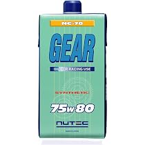 Amazon.co.jp: ニューテック(NUTEC) ギアオイル NC-78 75W-80 化学合成