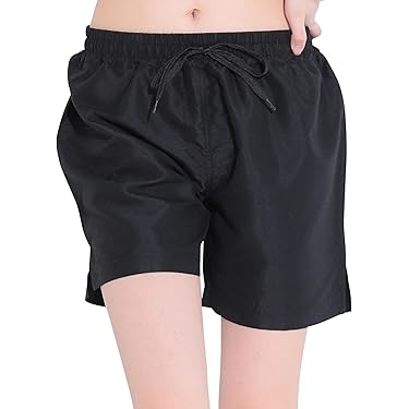 【boohoo】ミドル丈スイムショーツ 2枚組(ブラック&カーキ) Amazon.co.jp 売れ筋ランキング: レディーススイムショーツ の中