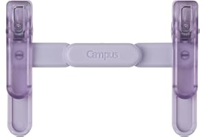 コクヨ キャンパス ペンのように持ち運べる ブッククリップ 紫 AMBC-H01V