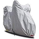 【Amazon.co.jp限定】 OSS ( 大阪繊維資材 ) 高機能 スマートバイクカバー AMZBC01-1B シルバー L-BOXサイズ