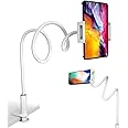KIYOSAKI Phone Holder, Gooseneck Tablet Holder,Adjustable Tablet Holder Mount, Table Stand,Mobile Cell Phone Stand,Long Arm B