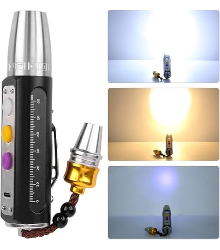 Amazon.co.jp: 翡翠鑑定ライト、探知ランプ、ポケット LED トーチ