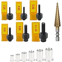 Amazon | EROSHAK ハンドリベッターセット M3/M4/M5/M6/M8/M10