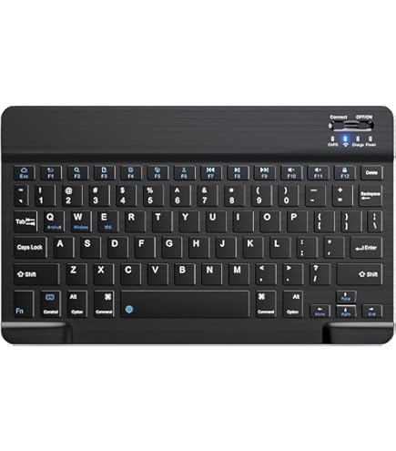 Amazon.co.jp: Naktoce タブレット キーボード 静音 小型キーボード