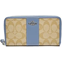 ★COACH がま口財布ストライプ★ コーチ 長財布 財布 ウォレット がま口 ストライプ マルチカラー