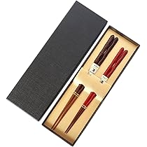 Amazon | みよし漆器本舗 夫婦箸 お箸 ペア セット 亀甲 23cm
