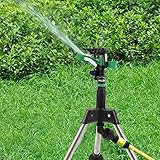 Fanaticalpurchasejp 三脚 スプリンクラー 散水 ミストスタンド ガーデニング散水用具 調節可能 節電・節水 伸縮 ガーデン 芝生 植物 散水じょうろ 灌漑 散水用具