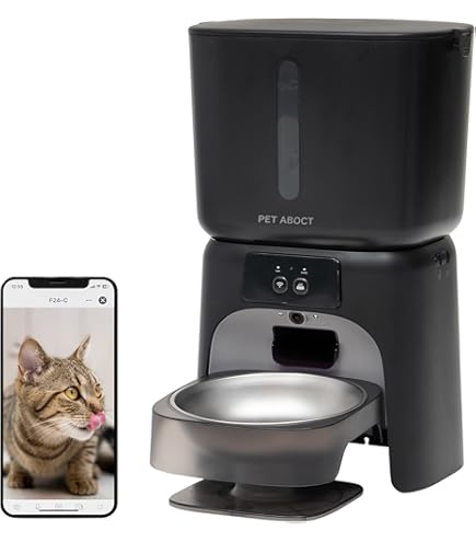 8221PETKIT SOLO　自動給餌器 スマホ管理日本語対応アプリ 3L Amazon | 【PETKIT SOLO】自動給餌器 (カメラなし) タイマー式 スマホ