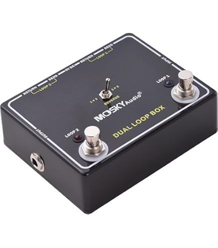 Amazon | Hotone Patch Kommander 4-Channel Loop Switcher | ルーパー