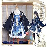 Amazon 刀剣乱舞 とうけんらんぶ コスプレ 鶴丸国永 つるまるくになが コスチューム 4点セット ワンピース 同人 洋装 シャツ無 M コスプレ 仮装 通販