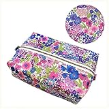 よつば洋品店オリジナル リバティ おしりふきポーチ ≪日本製≫ マーガレットアニー（ピンク×(/ブルー) 【QO-YY136】