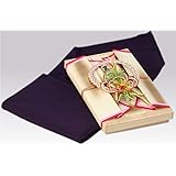 略式結納品【花丸】(結納用)桐箱・100万対応・正絹ちりめん風呂敷68cm(紫)付き