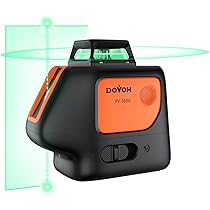 Amazon | DOVOH グリーンレーザー墨出し器 地墨 緑色レーザー水平器